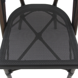 Bistro chair PARIS black | stackable product photo  S