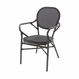 Bistro chair TANGO black | stackable product photo