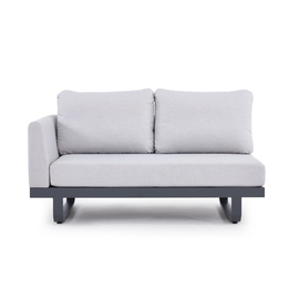 outdoor lounge set FELLOW anthracite | light grey product photo  S
