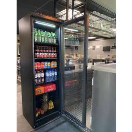 bottle Cooler with illumination | glass door | convection cooling 386 ltr product photo  S