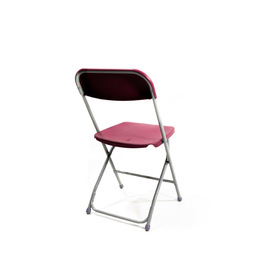 folding chair Budget grey | red | 450 mm x 430 mm product photo  S