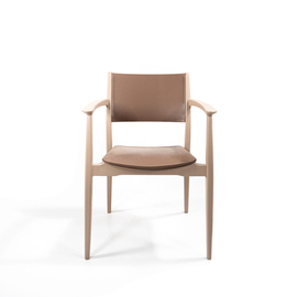 stacking chair CLARCK CHAIR • cappuccino colourd H 819 mm product photo  S