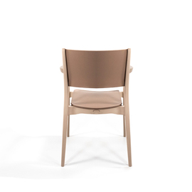 stacking chair CLARCK CHAIR • cappuccino colourd H 819 mm product photo  S