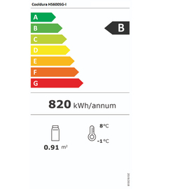 refrigerator H600SG-I stainless steel | 640 ltr | convection cooling product photo  S