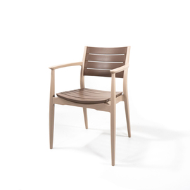 stacking chair • cappucino-brown H 819 mm product photo  S