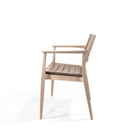 stacking chair • cappucino-brown H 819 mm product photo  S