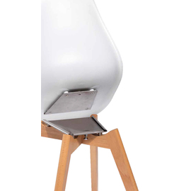 bar chair Keeve white with armrest product photo  S