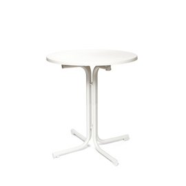 patio table | Bistro table Berlin white | round Ø 700 mm H 740 mm product photo