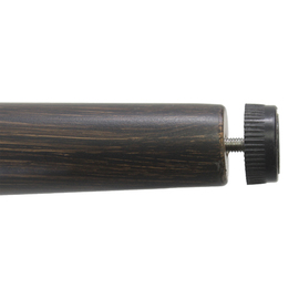 bar table PEDRO wengé | black | 900 mm x 900 mm H 1060 mm product photo  S