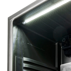 bottle Cooler with illumination | glass door | convection cooling 386 ltr product photo  S