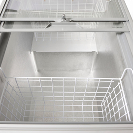 freezer chest | deep freezer chest S3M-I with glass sliding lid | 258.0 ltr product photo  S