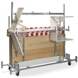 Transport trolleys for market stalls product photo