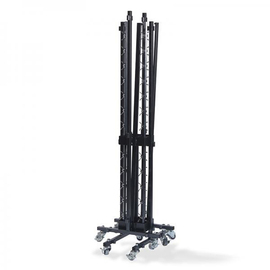 wardrobe rack trolley steel suitable for 2 wardrobes | 230 mm x 250 mm H 830 mm product photo