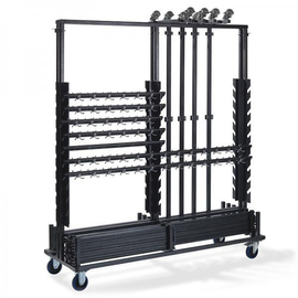 wardrobe rack trolley steel suitable for 10 wardrobes | 1860 mm x 605 mm H 2010 mm product photo