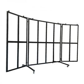 windbreak wall 16 windows L 2620 mm x 800 mm H 1550 mm product photo