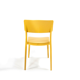 stacking chair WING • mustard coloured H 819 mm product photo  S