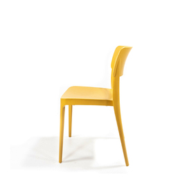 stacking chair WING • mustard coloured H 819 mm product photo  S