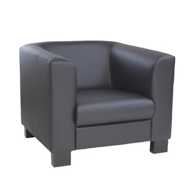 lounge chair • black | seat height 430 mm product photo