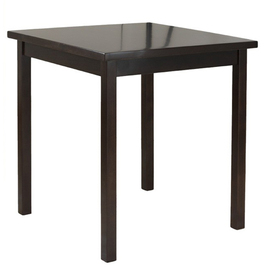wooden table beech wood wenge square L 800 mm W 800 mm H 750 mm product photo
