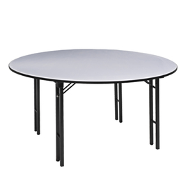banquet table | folding table white round Ø 1530 mm H 730 mm product photo