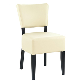 fully upholstered chair • cream coloured | seat height 460 mm product photo