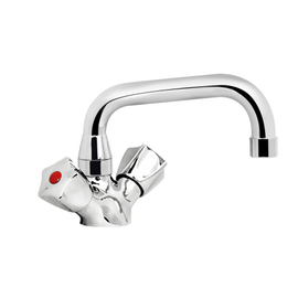 basin mixer NEON two-handle mixer tap one hole product photo
