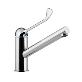 Spültischbatterie lever mixer tap high pressure swiveling 360 ° outreach 200 mm product photo