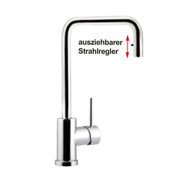 Spültischbatterie: KARO: high pressure: swiveling 180 ° H 200 mm product photo