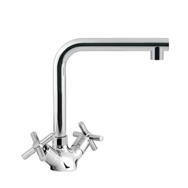 Spültischbatterie two-handle mixer tap High pressure outreach 190 mm H 180 mm product photo