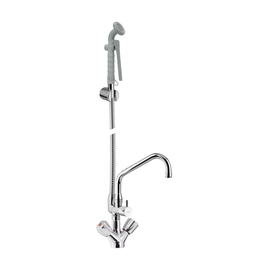 multi-purpose cleaning kit VARIA two-handle mixer tap pressure-resistant one hole product photo