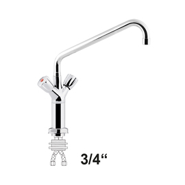 pillar mixer 3/4" H 440 mm outreach 300 mm | discharge height 350 mm product photo