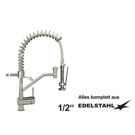 dish rinser spray 1/2" one hole lever mixer tap with tap H 500 mm product photo