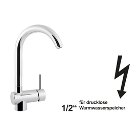 Spültischbatterie lever mixer tap low pressure swiveling 360 ° product photo