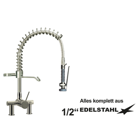 dish rinser spray 1/2" two-hole lever mixer tap H 500 mm product photo