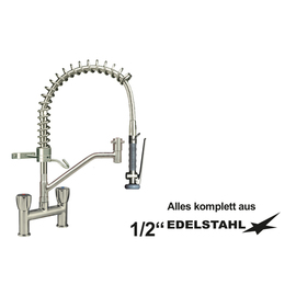dish rinser spray 1/2" two-hole two-handle mixer tap with tap H 500 mm product photo