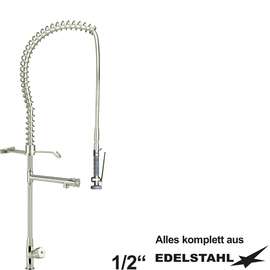 dish rinser spray 1/2" one hole outreach 300 mm H 1150 mm product photo