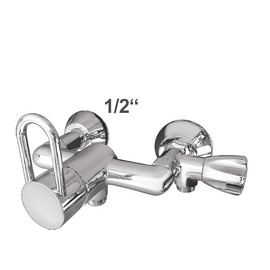 hose fitting profi 1/2" lever mixer tap valve direction 3/4" | additional cold water connection product photo