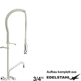 Pre-rinse shower profi 3/4" two-handle mixer tap product photo