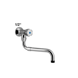 wall valve profi 1/2" with S-spout product photo