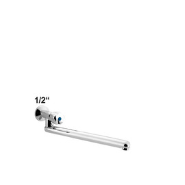 wall valve profi 1/2" with Swivel spout below | outreach 450 mm product photo