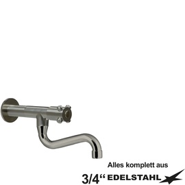 wall valve clasix 3/4" S-outlet below wall extension L 80 mm A 200 mm product photo