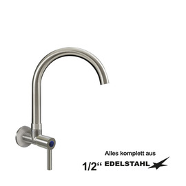 wall valve clamix 1/2" lever mixer tap lever round long A 190 mm product photo