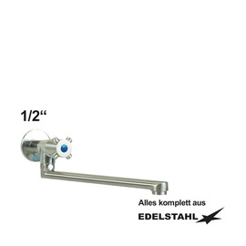 wall valve clasix 1/2" straight spout A 250 mm product photo