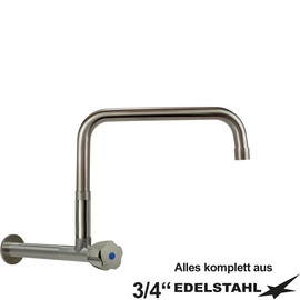 wall valve clarix raised C-spout straight Wall distance extension 210 mm A 300 mm product photo