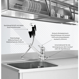 Single hole mixing faucet STYL G 1/2" product photo  S