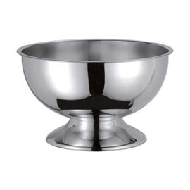 punch bowl ISEO 30 ltr stainless steel silver plated Ø 500 mm product photo