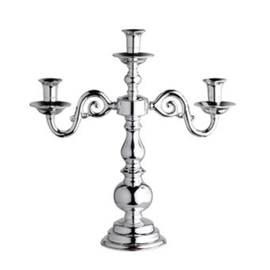 candelabre CLASSICA 3-flame silver plated H 360 mm product photo