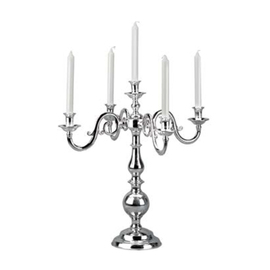 candelabre CLASSICA 5-flame silver plated H 360 mm product photo
