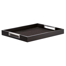 room service tray wood black 600 mm x 395 mm product photo