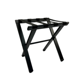 suitcase stand Classic wood black | 500 mm x 400 mm rest height 485 mm product photo